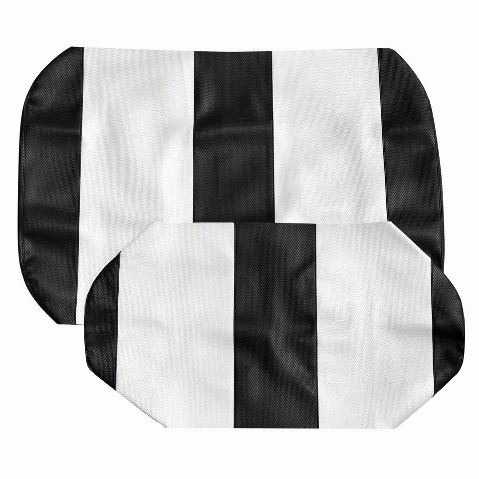E-Z-GO TXT Black and White Seat Covers