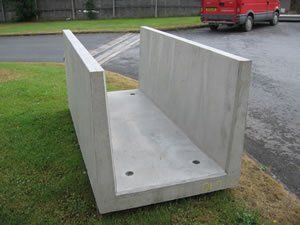 A variety of troughs