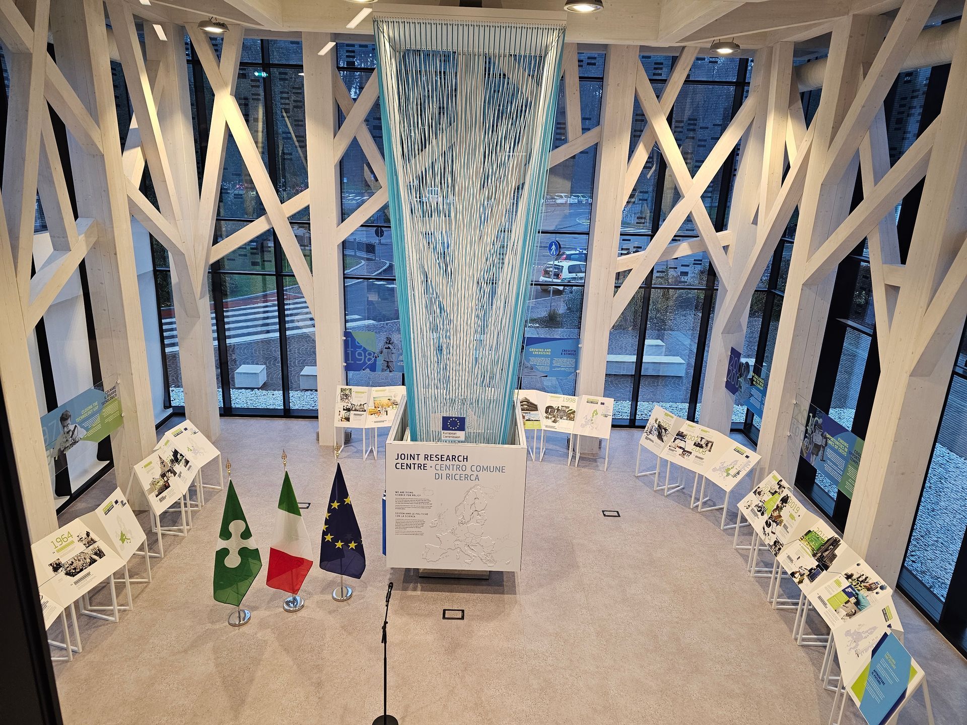 JRC Centro Ricerche di Ispra, simultanea itinerante con bidule