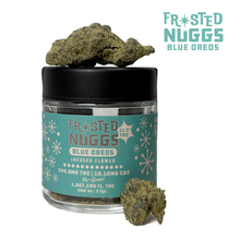 Kiefer's Frosted Nuggs infused cannabis flower at Wicked Reserve Dispensary.
