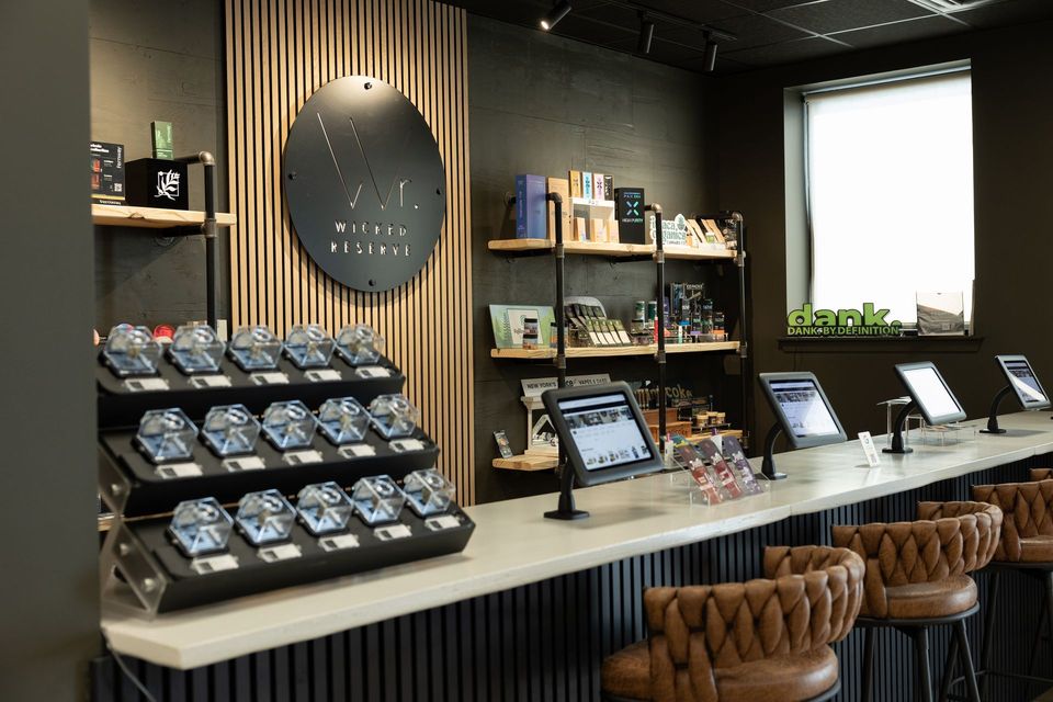 Inside Wicked Reserve — Rochester's bar-style cannabis shop