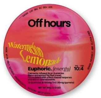 Off Hours Euphoric edibles at Wicked Reserve Dispensary.