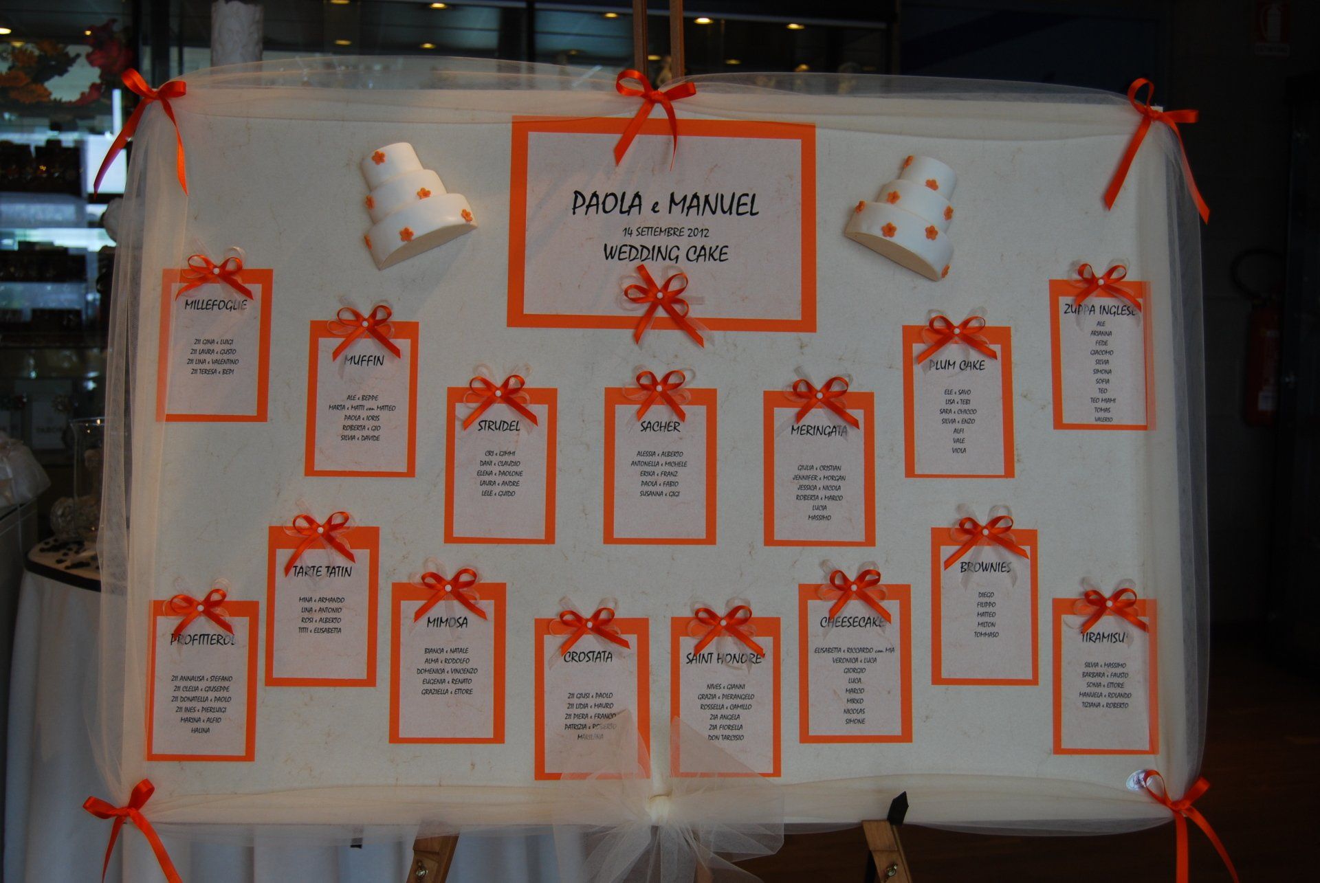 Servizi per cerimonia