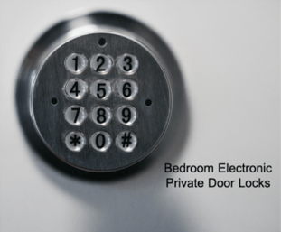 Door key lock pad