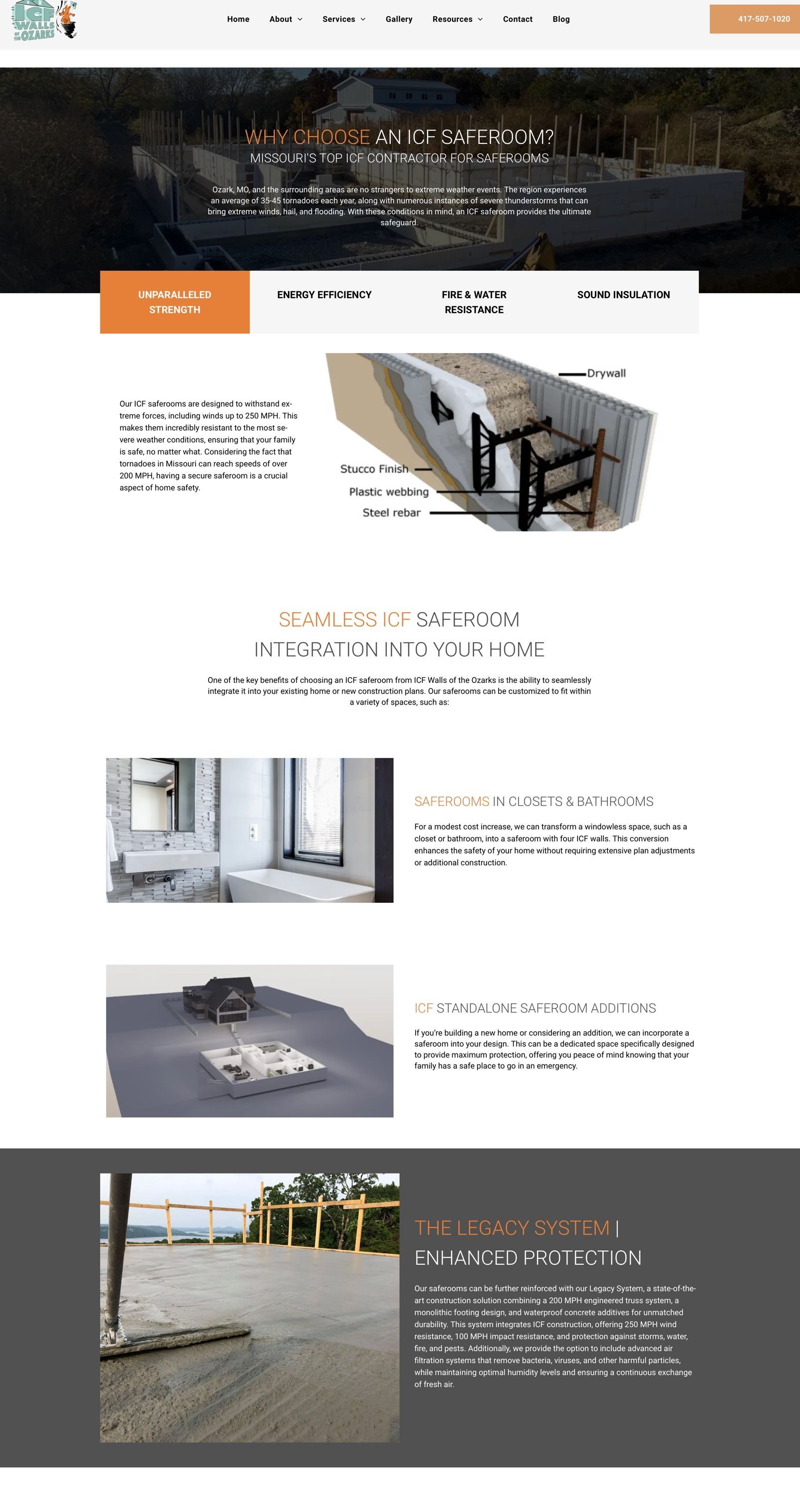 A screenshot of the homepage of a website.