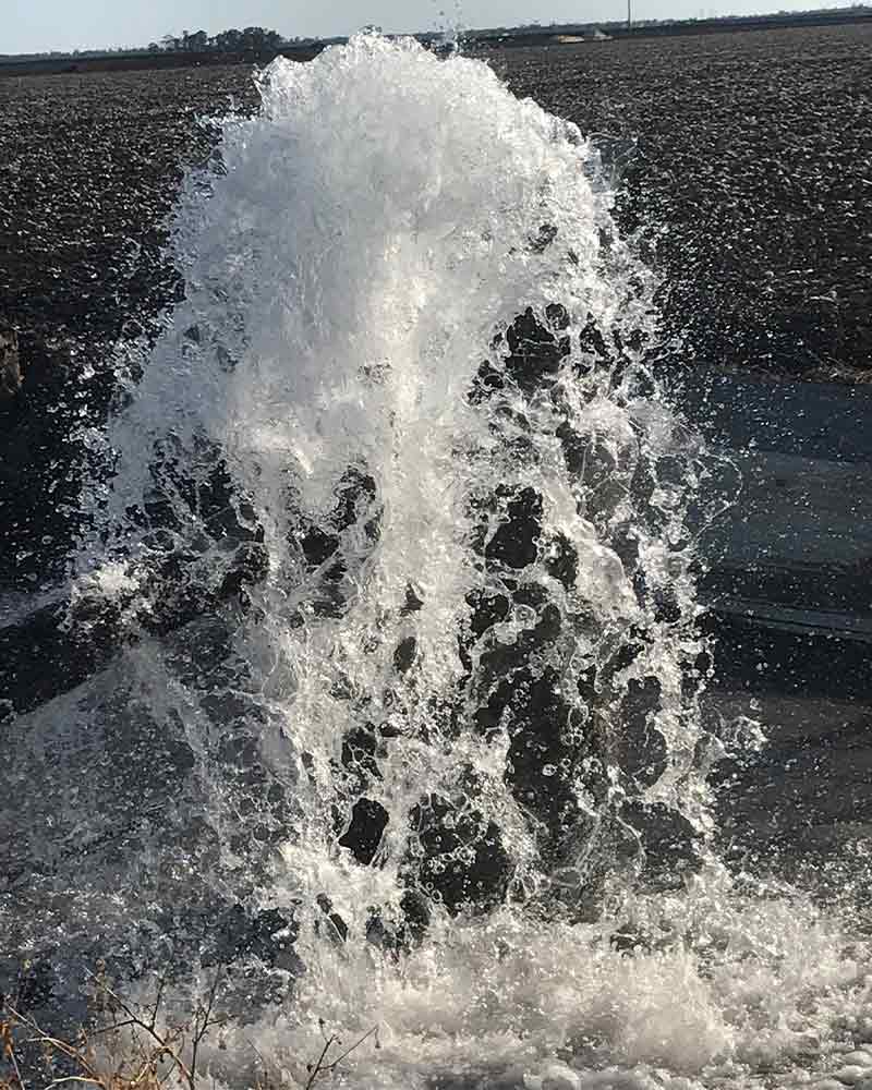 rehabilitated Australian farming irrigation system