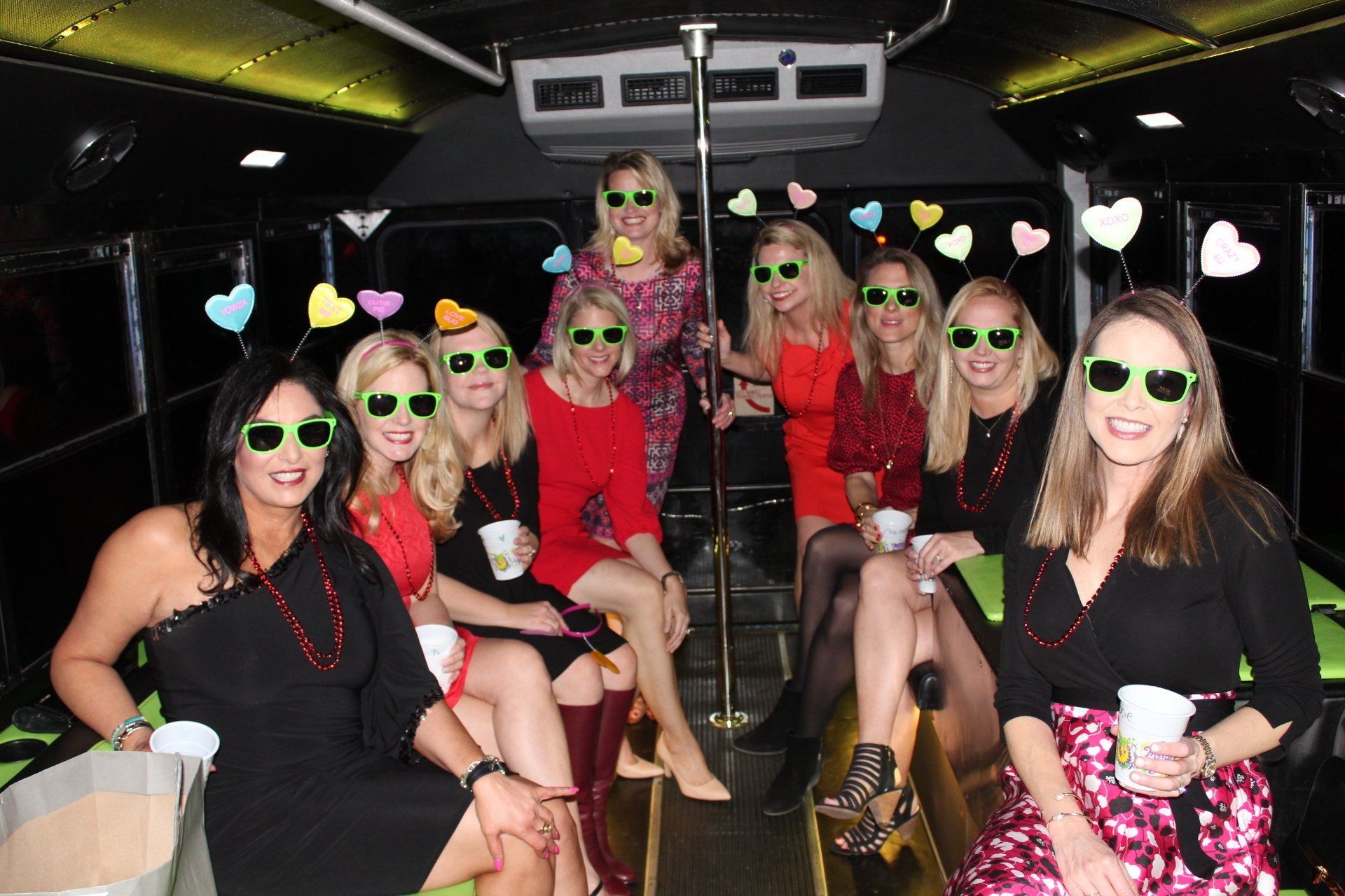 Bachelorette Party Transportation Houston, TX Cool Bus Houston