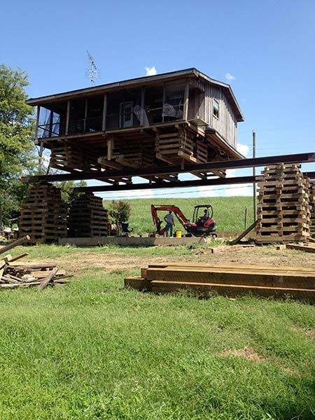 Structure Liftng — Brandon, MS — Means House Moving Inc.
