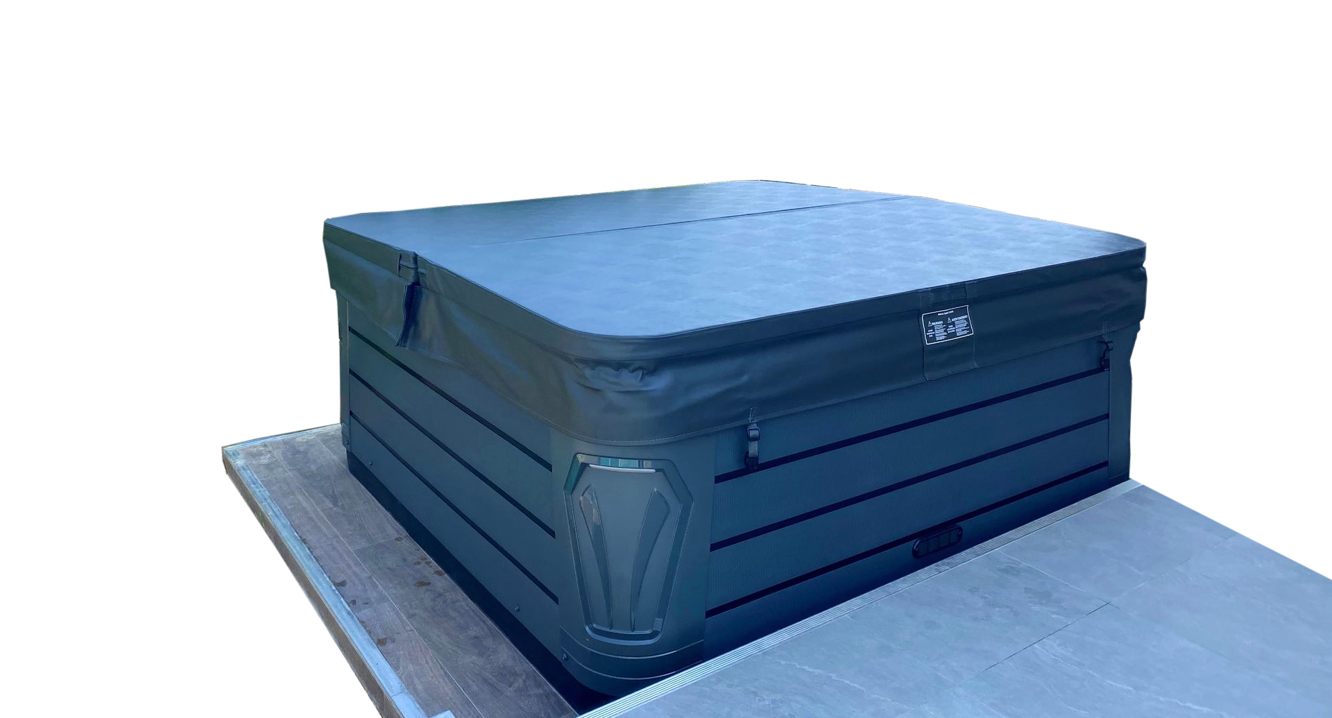ไม้เทียมตกแต่งอ่างน้ำร้อนภายนอก รุ่น เฟรย์ ทู, OUTDOOR HOT TUB CABINET, Q&G OUTDOOR HOT TUB, REVIEW HOT TUB 4 PERSONS 4 SEAT 1 LOUNGE, BEAUTIFUL NATURAL LOOK OUTDOOR HOT TUB SELLING IN BANGKOK THAILAND, อ่างน้ำร้อน มินิมอล, อ่างน้ำร้อน OUTDOOR ภายนอกบ้านสวยสุด