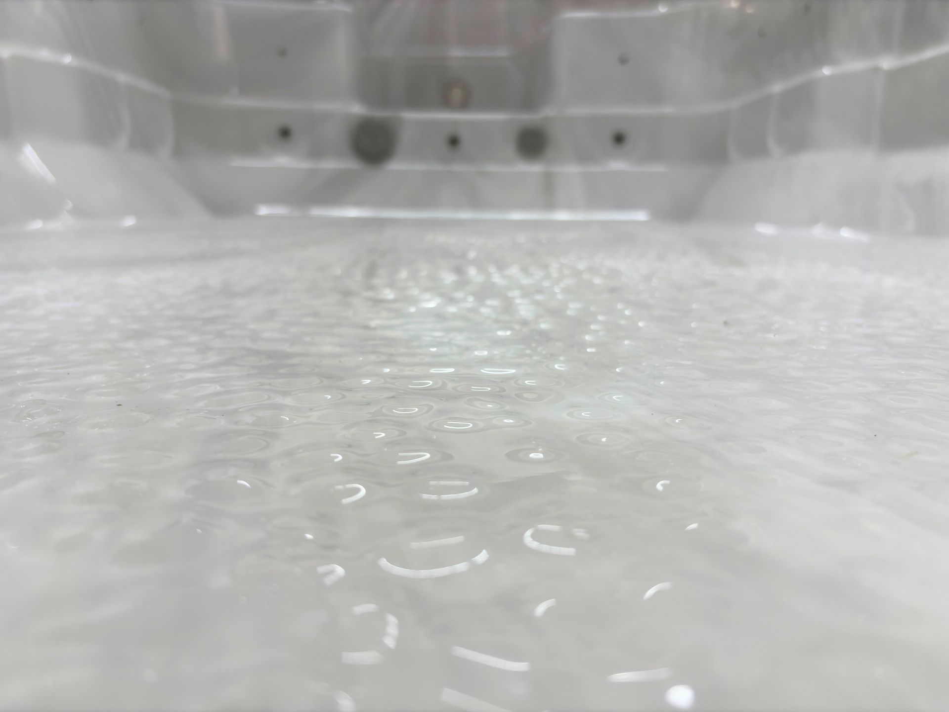 Anti-slip acrylic floor surface inside Swim Spa Ultimate 16 for safe swimming