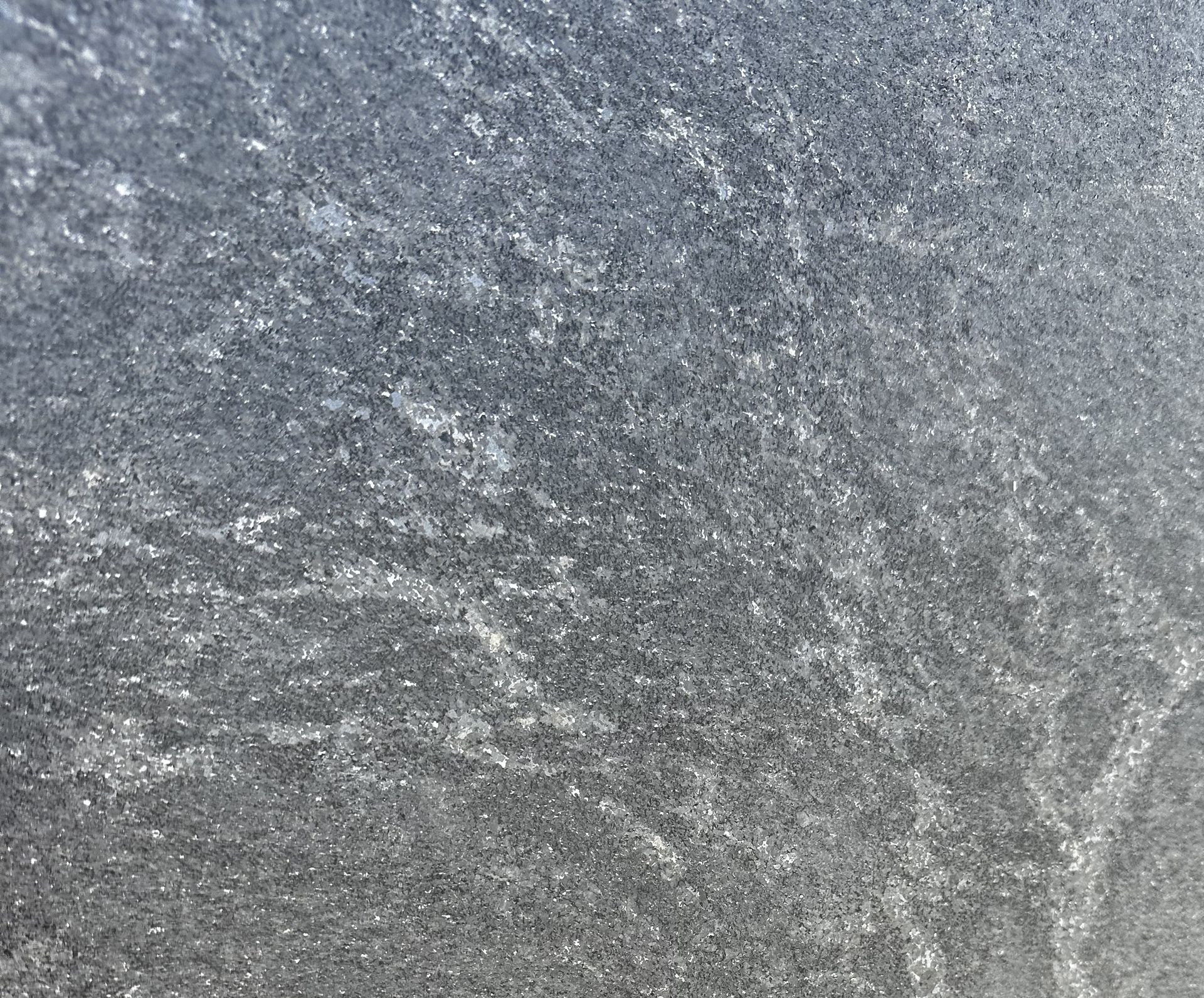 Honed Negressco slab up close