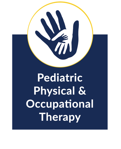 Image that says Pediatric Physical & Occupational Therapy