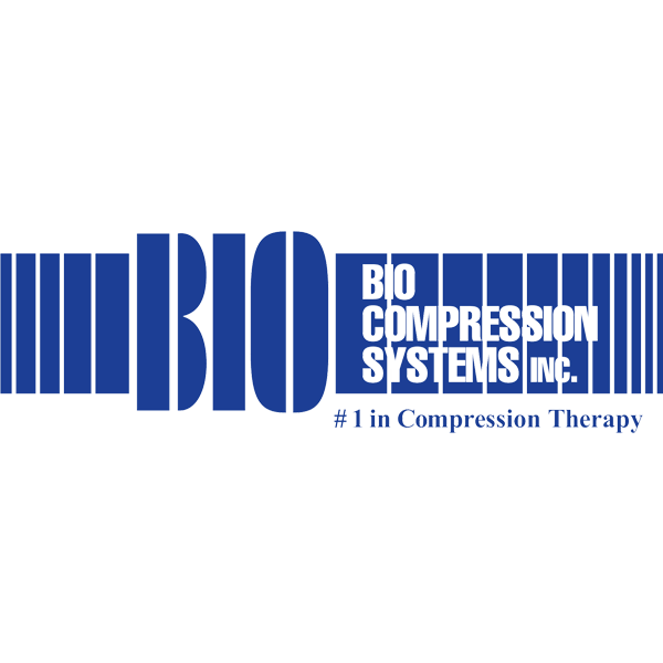 The logo for bio compression systems inc. # 1 in compression therapy