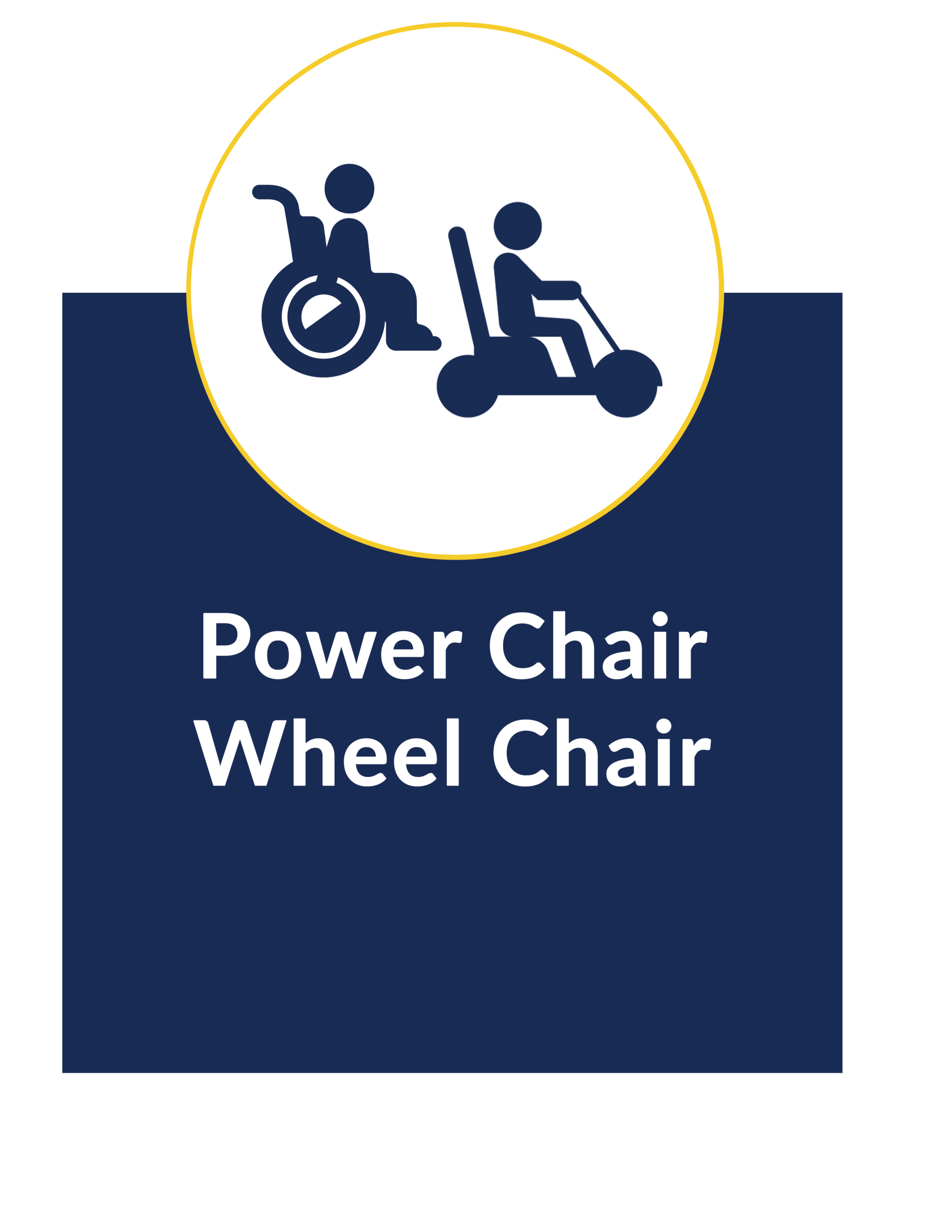 a person in a wheelchair is sitting in a power chair .