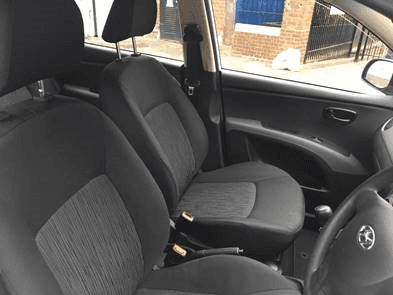 Hyundai I10 1.2 Classic 5dr interior seats view