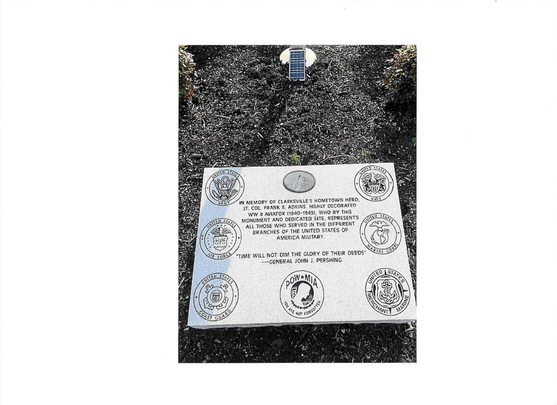 Flat Grave — Clarksville, TN — Clarksville Memorial Company