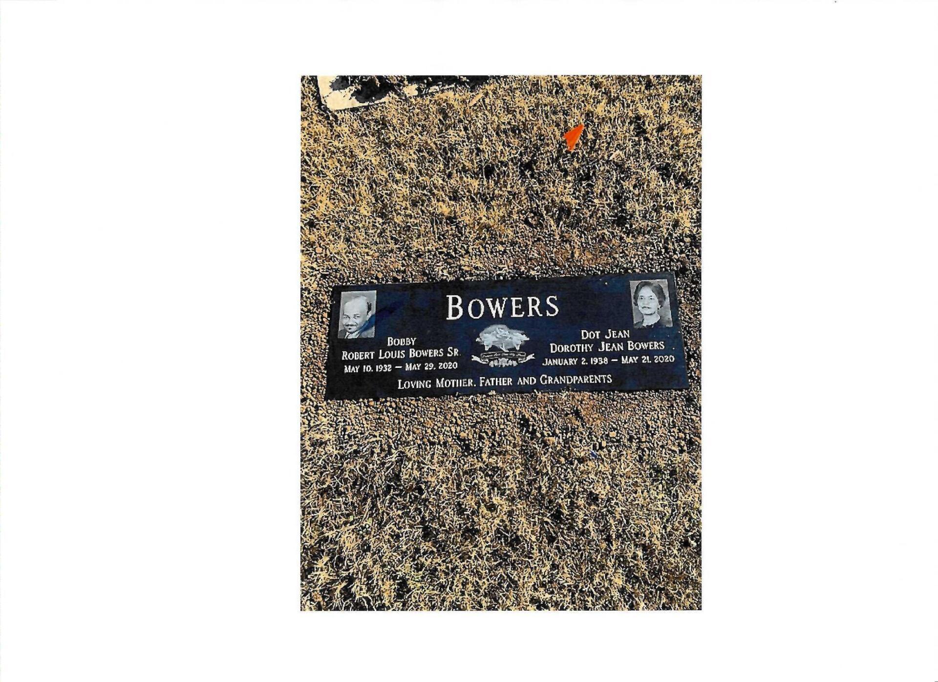 Bowers Grave — Clarksville, TN — Clarksville Memorial Company