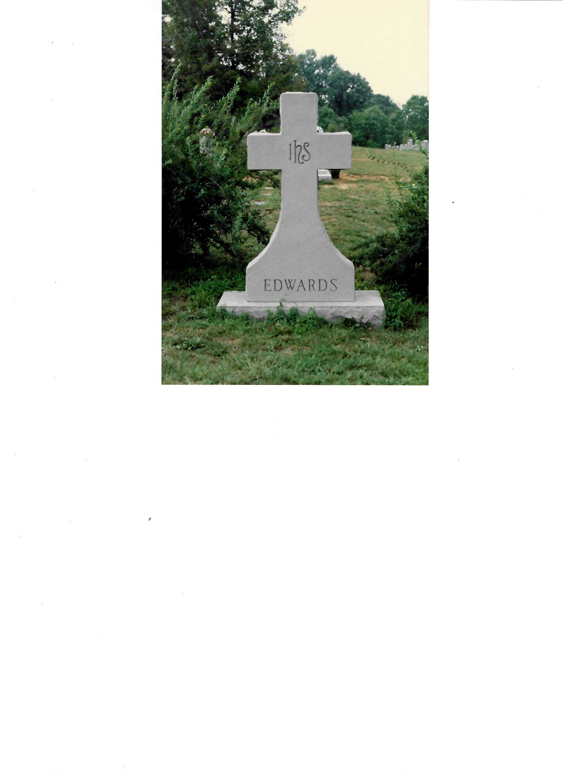 Edwards Grave — Clarksville, TN — Clarksville Memorial Company