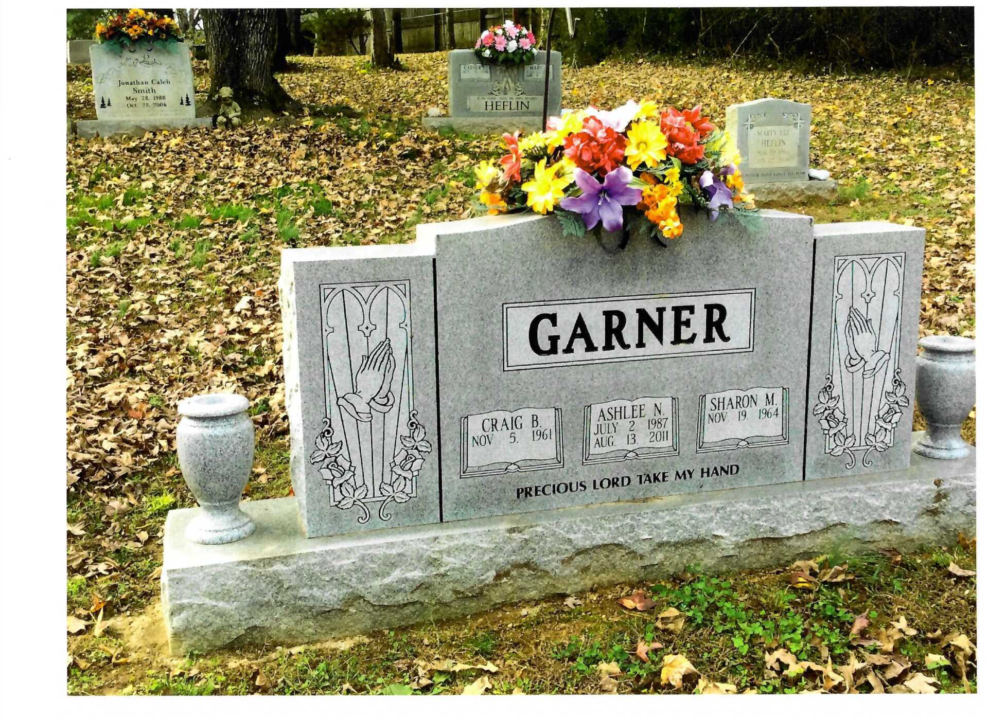 Garner Stone Grave — Clarksville, TN — Clarksville Memorial Company