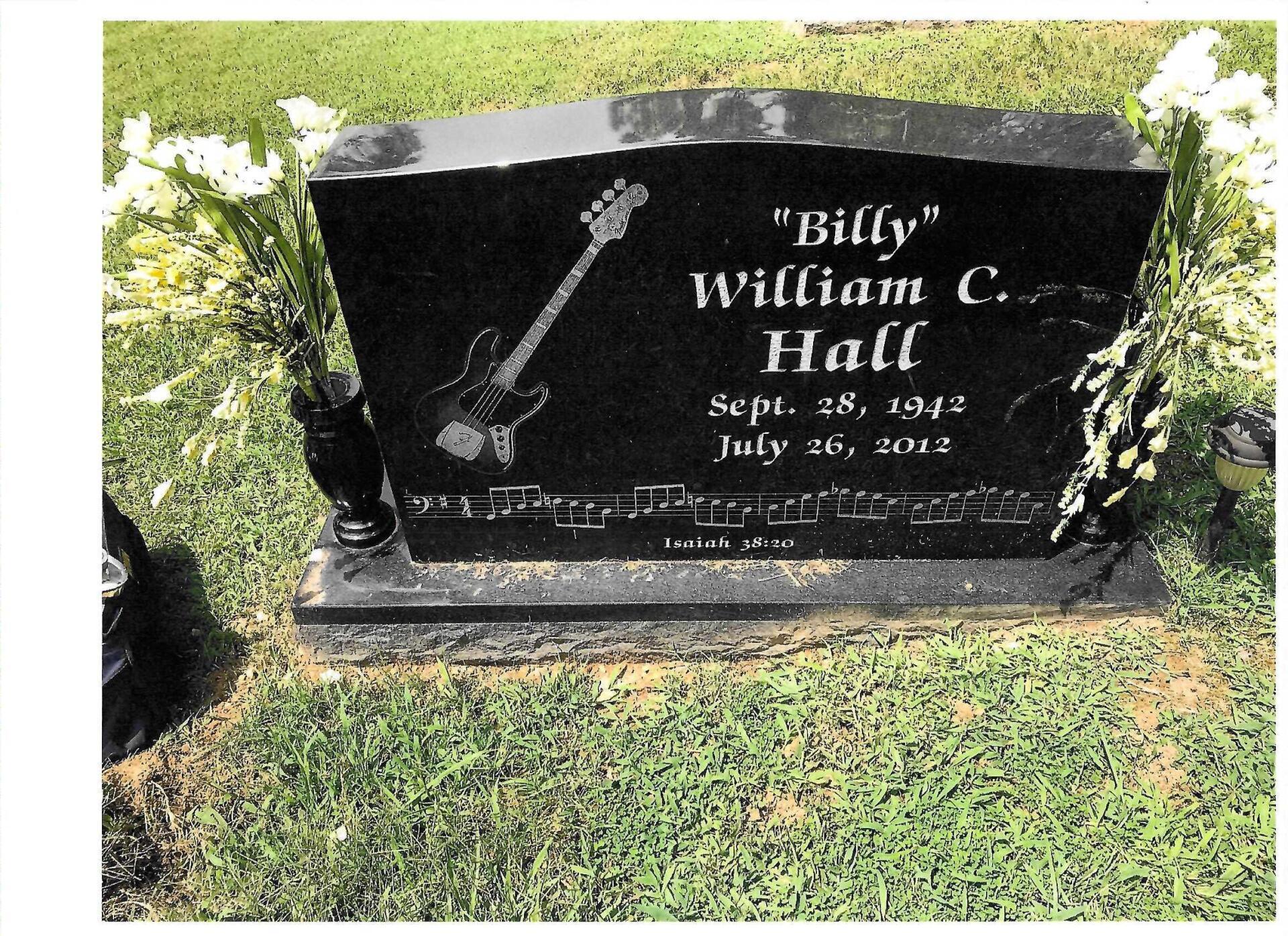 William Hall Stone Grave — Clarksville, TN — Clarksville Memorial Company