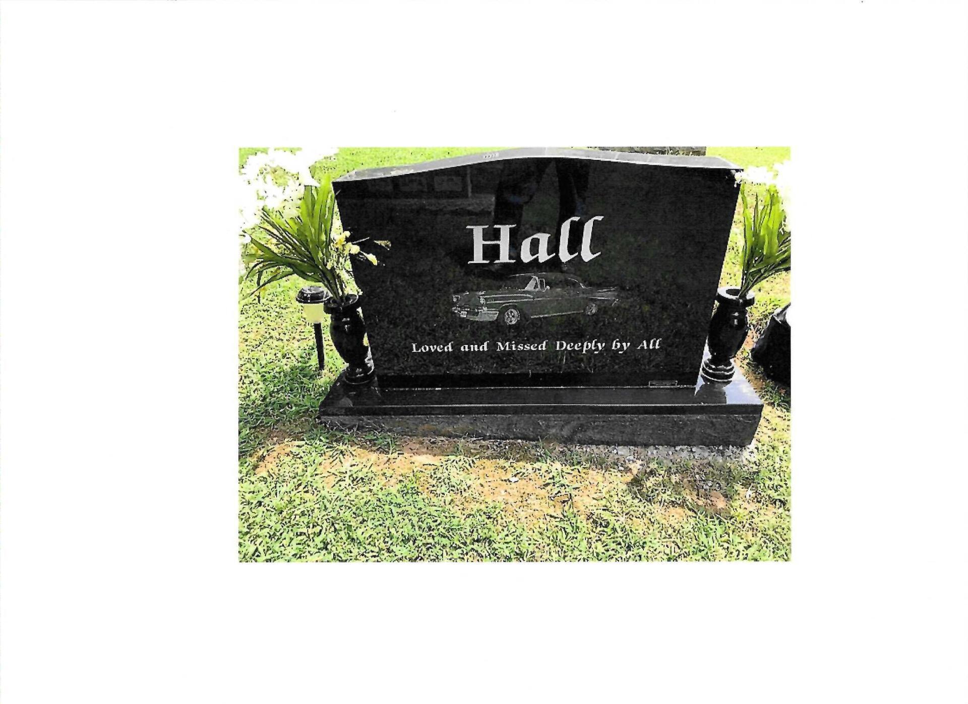 Hall Grave — Clarksville, TN — Clarksville Memorial Company