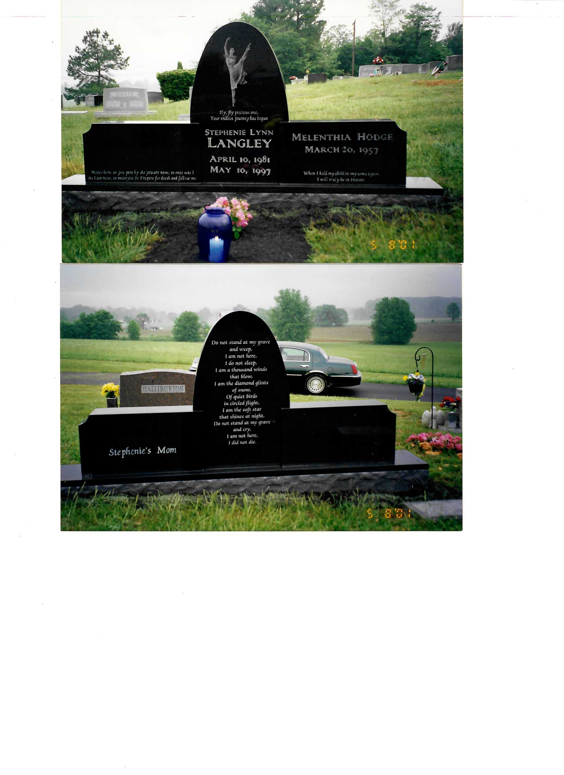 Etchings Grave Monument — Clarksville, TN — Clarksville Memorial Company