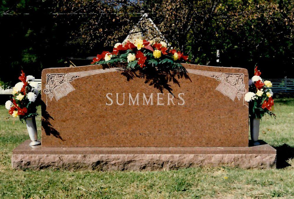 Elegant Memorial Stone — Clarksville, TN — Clarksville Memorial Company