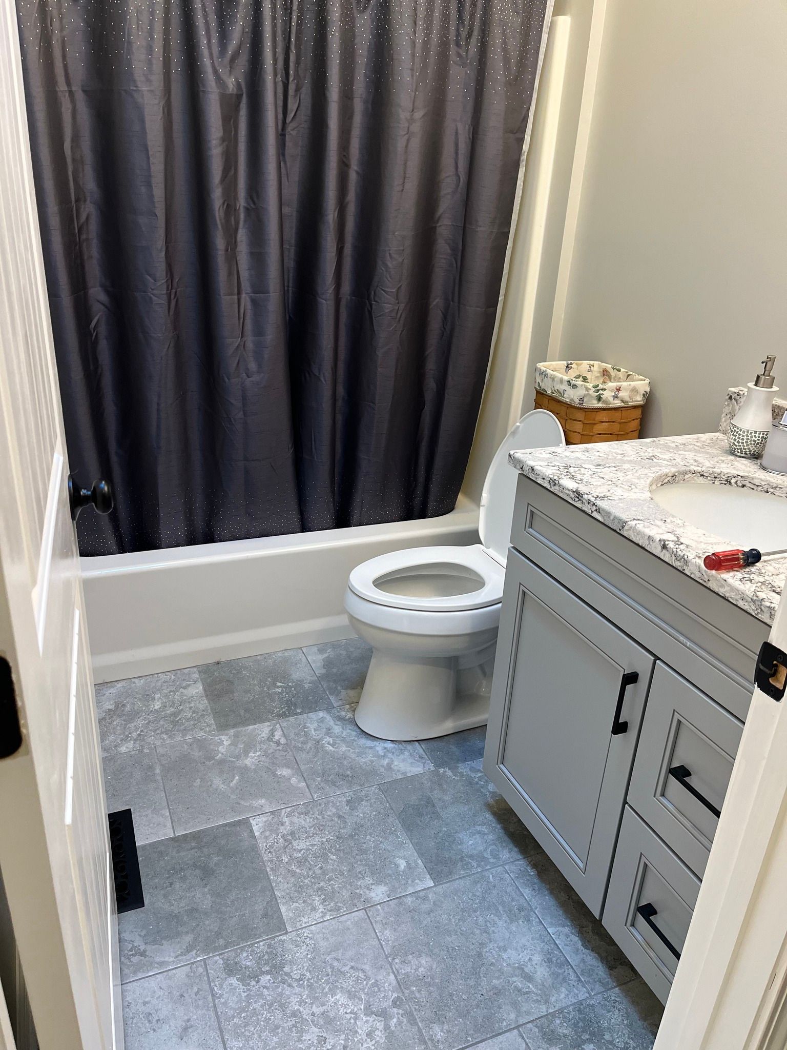Bathroom with a Toilet and Sink — Westminster, SC — Bryant Remodeling, LLC