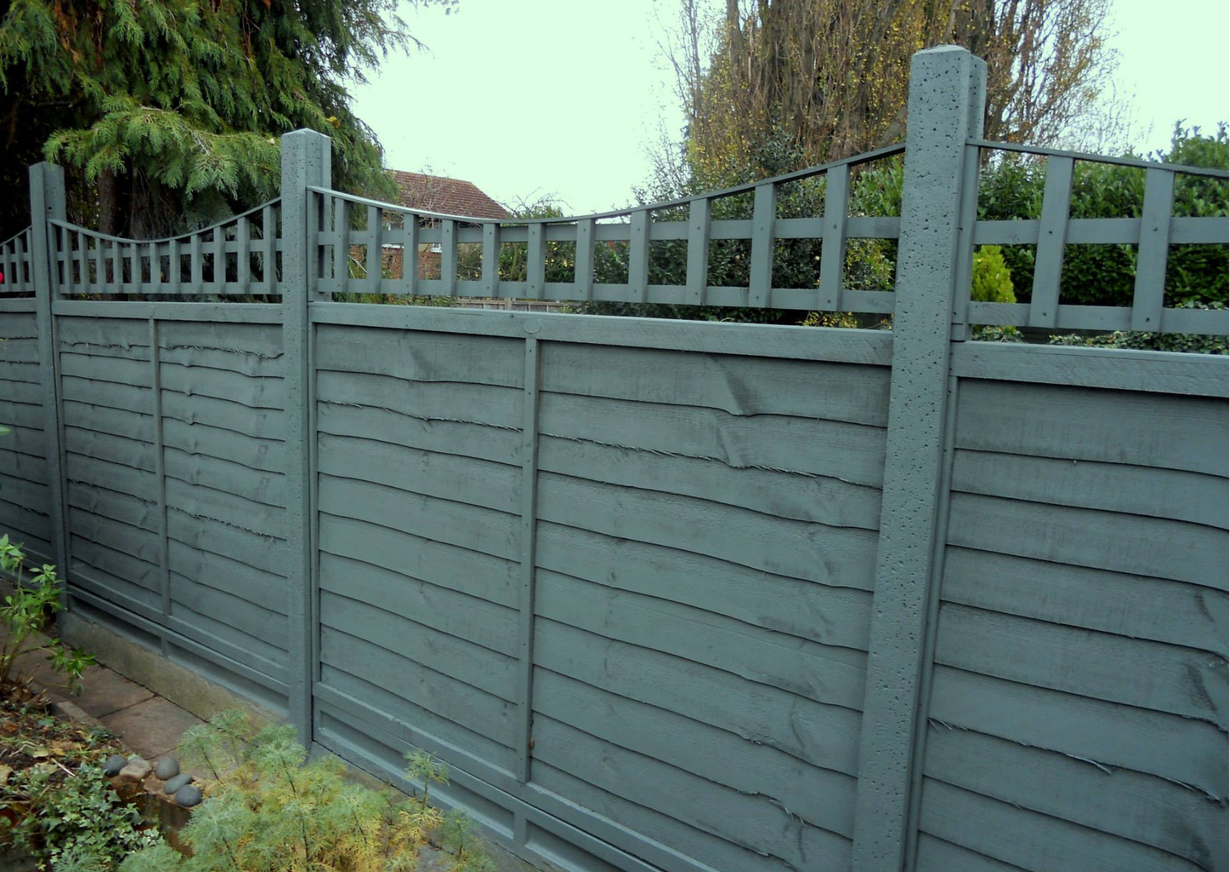 Slotted Wooden Fence Posts Bracknell