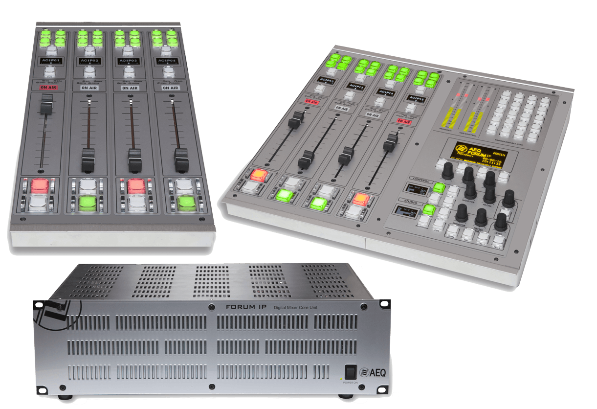 Mixing consoles