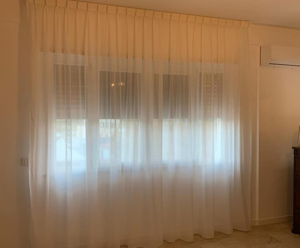 tenda per zona notte