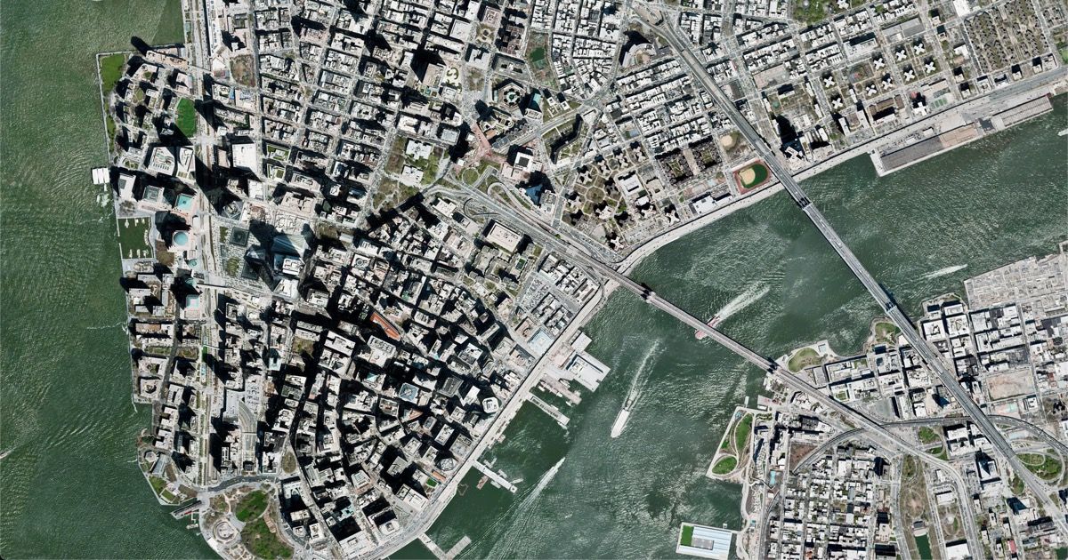 New York City Satellite View
