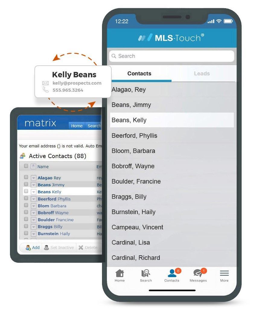 MLS-Touch Sync Contacts