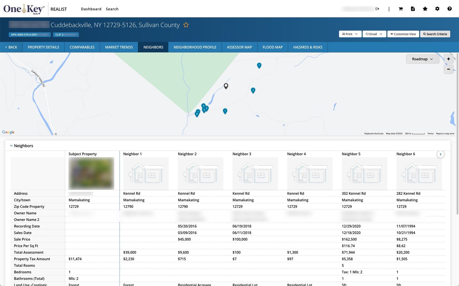 Realist® Neighborhood Profile