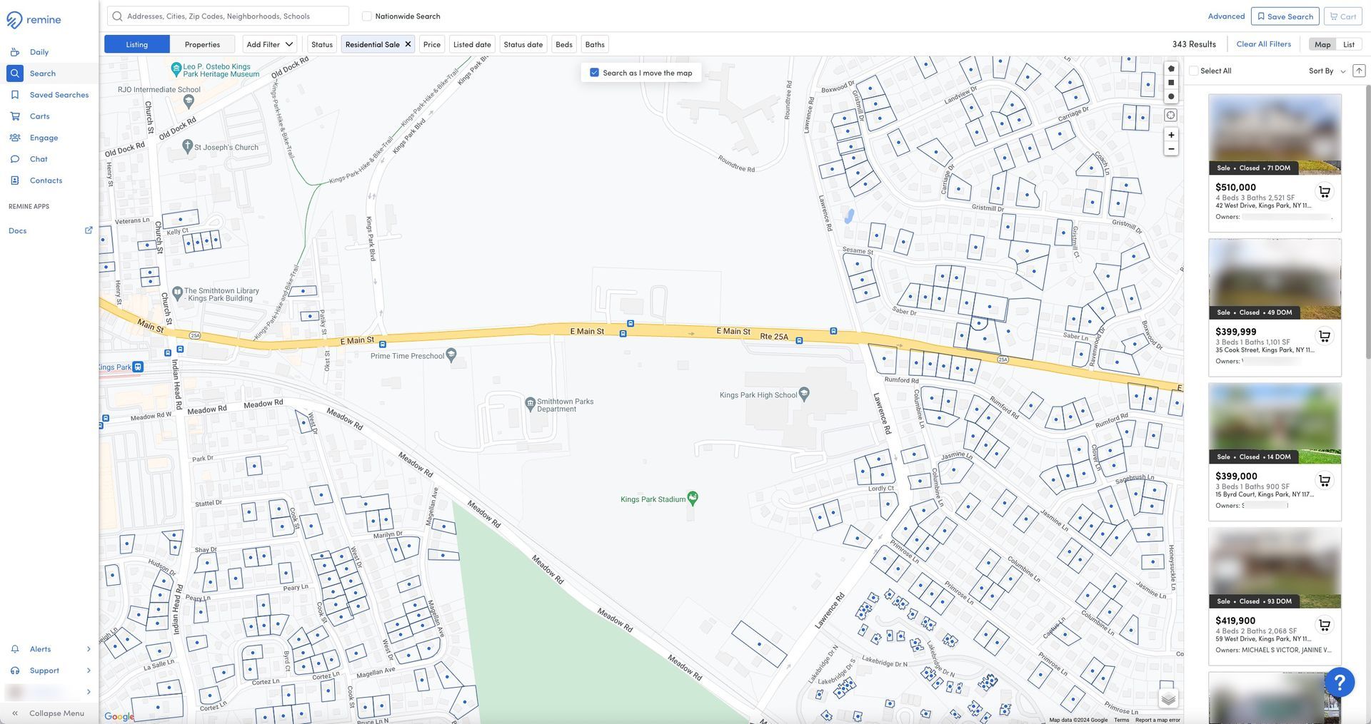 Remine Pro Prospecting by Multiple Factors