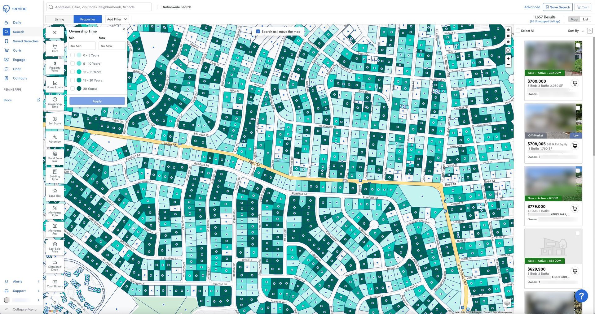 Remine Pro Ownership Time