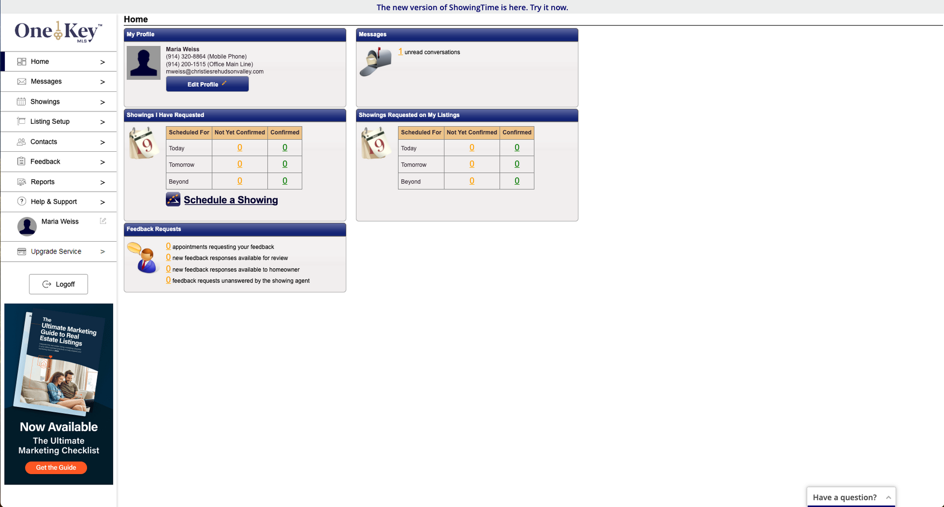 ShowingTime Home Page