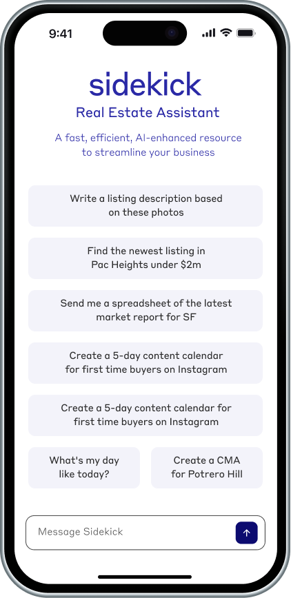 Sidekick Real Estate Assistant