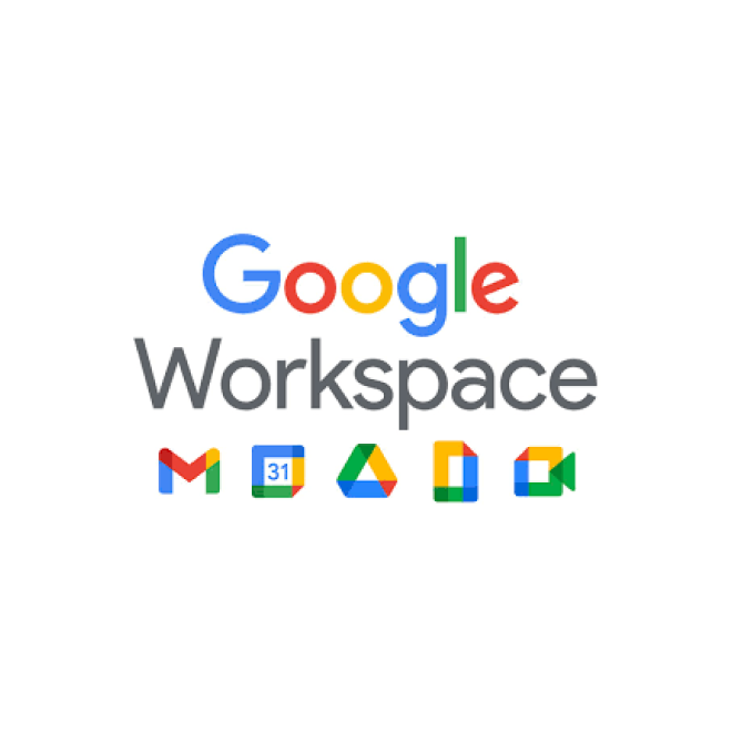 A google workspace logo on a white background