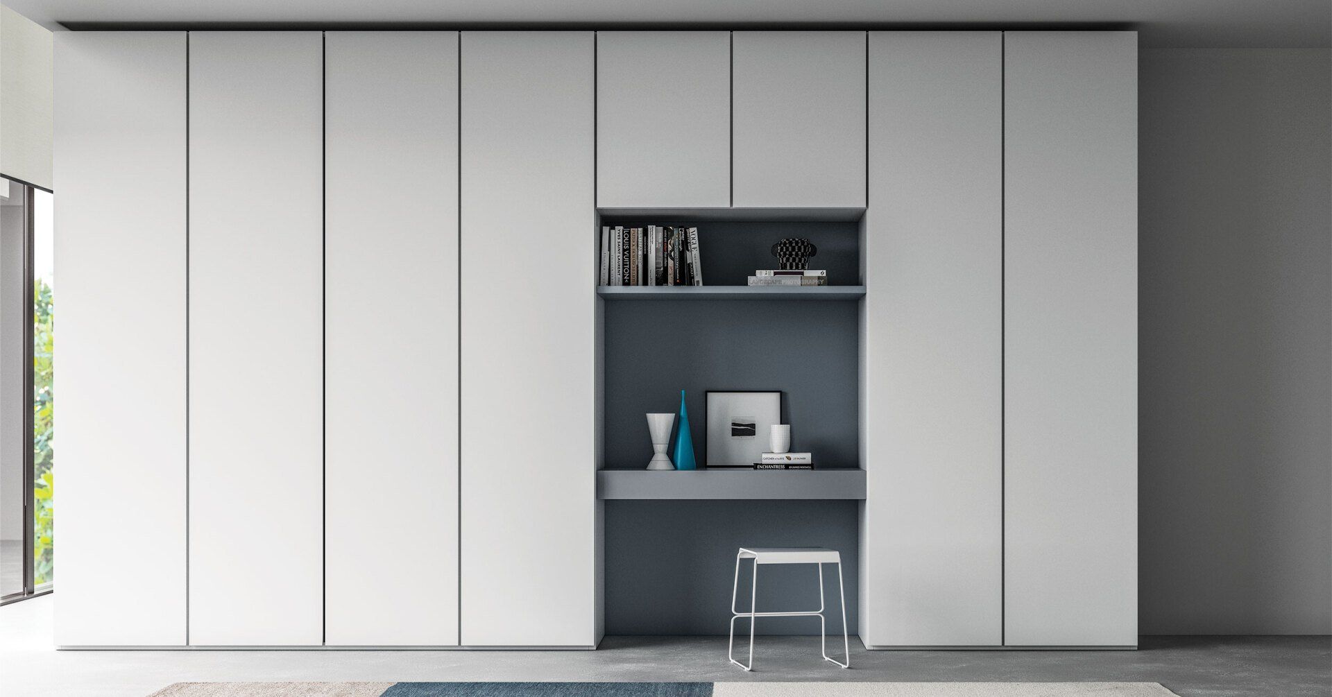 armadio con scrivania