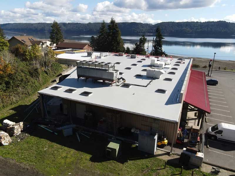 Sustainable Kent commercial metal roof in WA near 98032