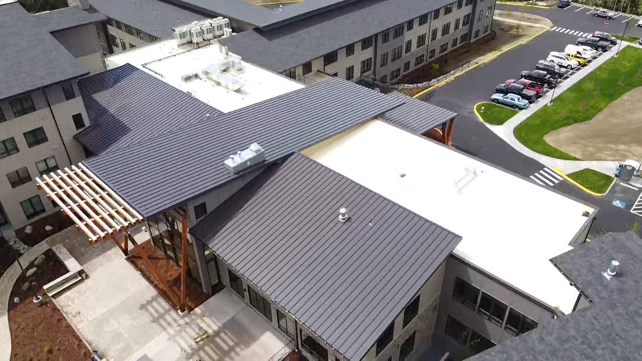 Commercial Metal Roof | Greater Seattle Area | Tacoma Roofing & Waterproofing