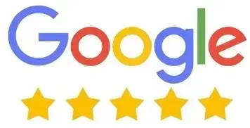 A google logo with four stars on it