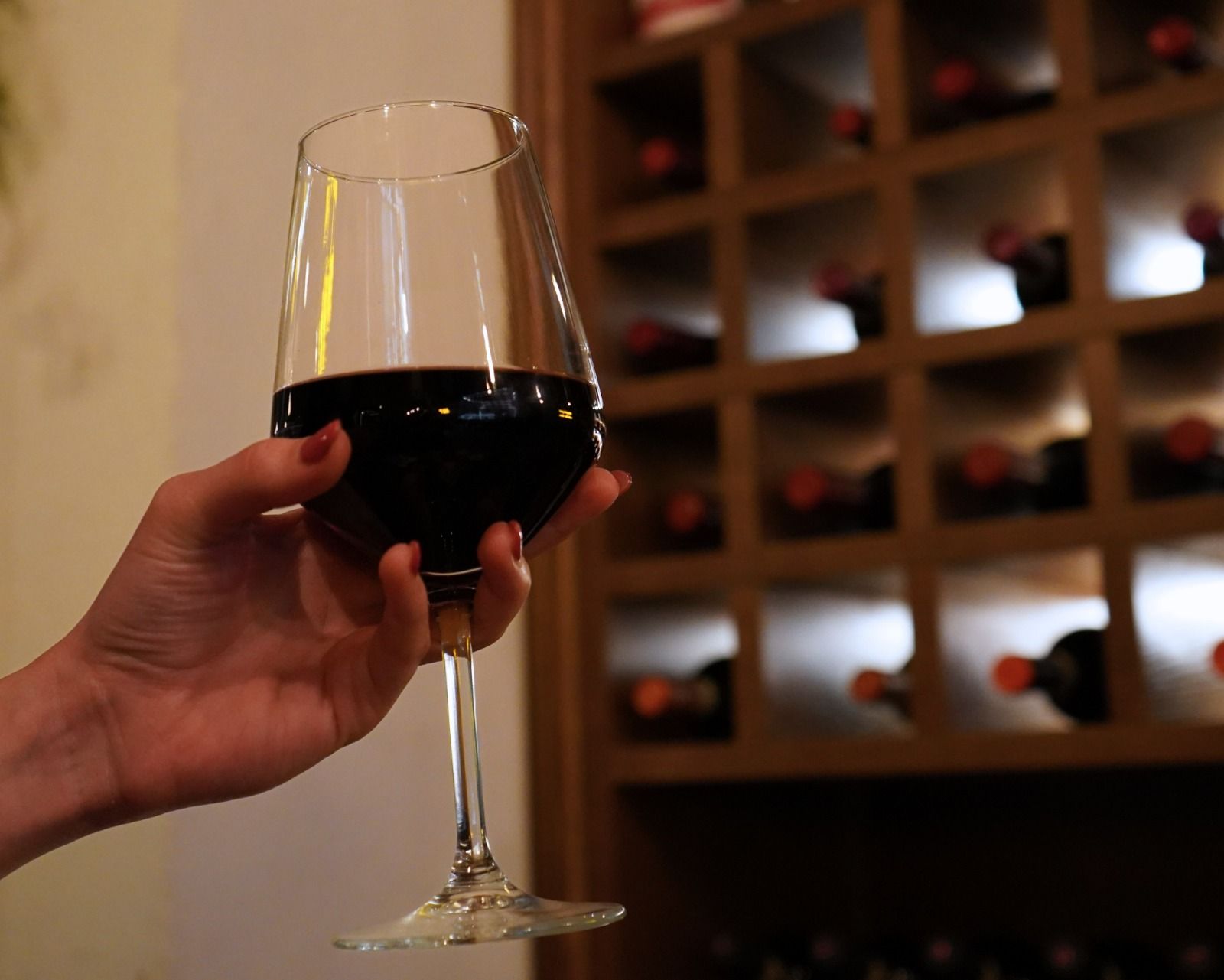 calice di vino rosso