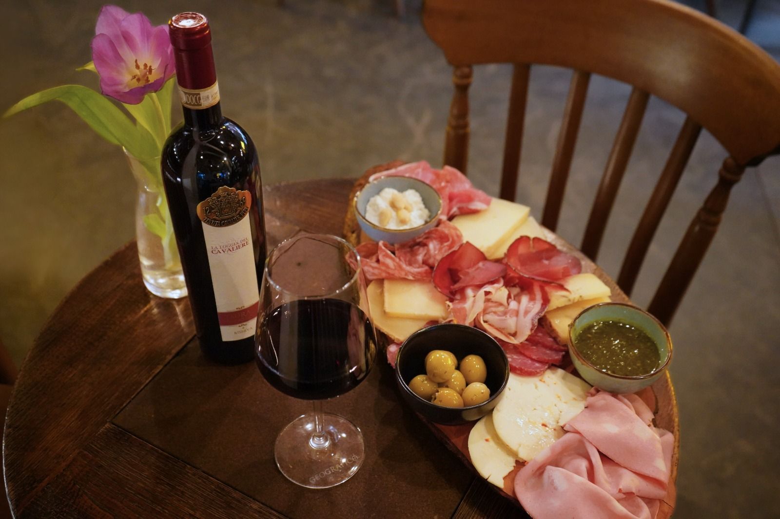 tagliere di salumi e formaggi