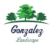 Logo: Green trees with