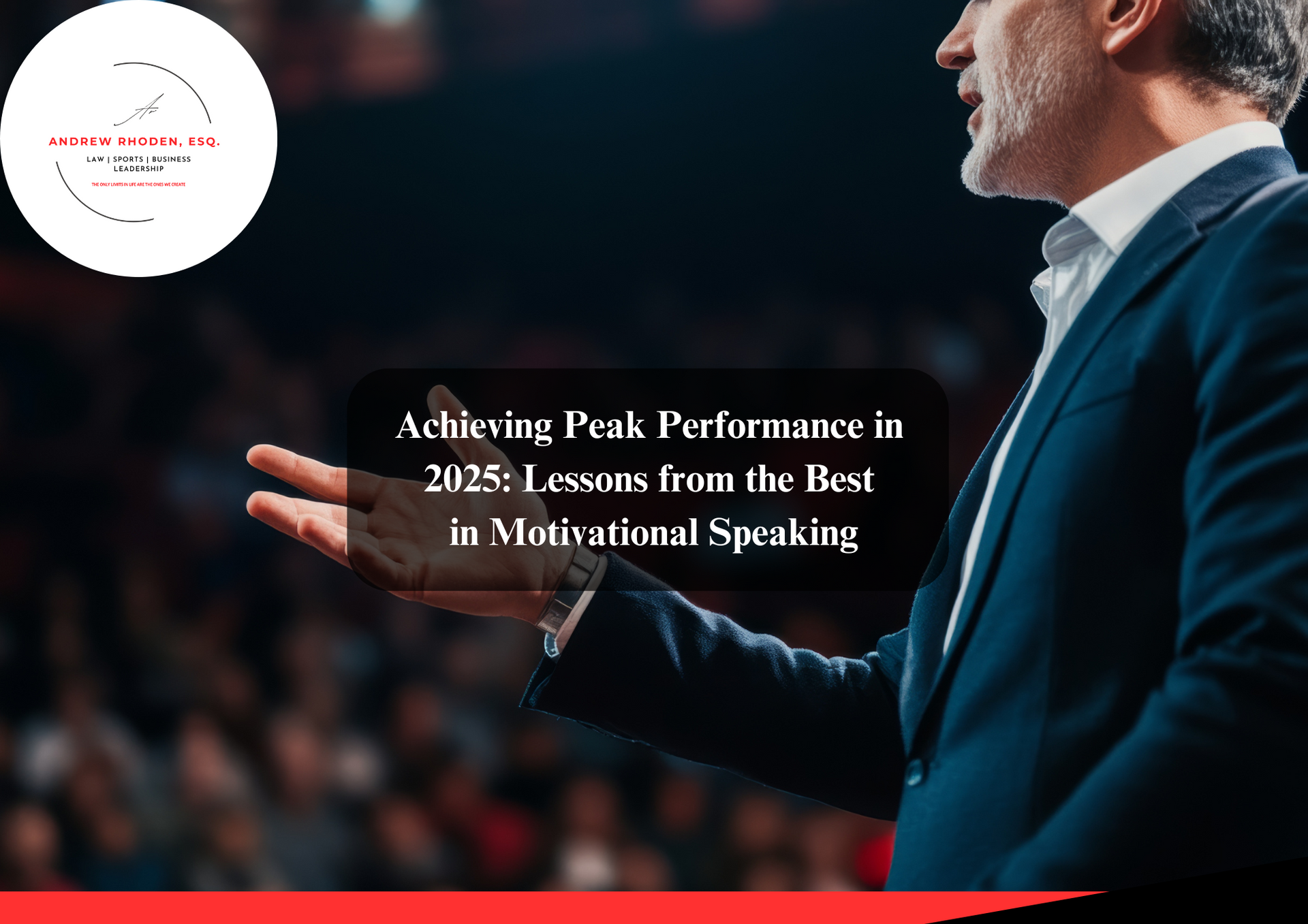 Dynamic motivational speaker inspiring audiences at events.