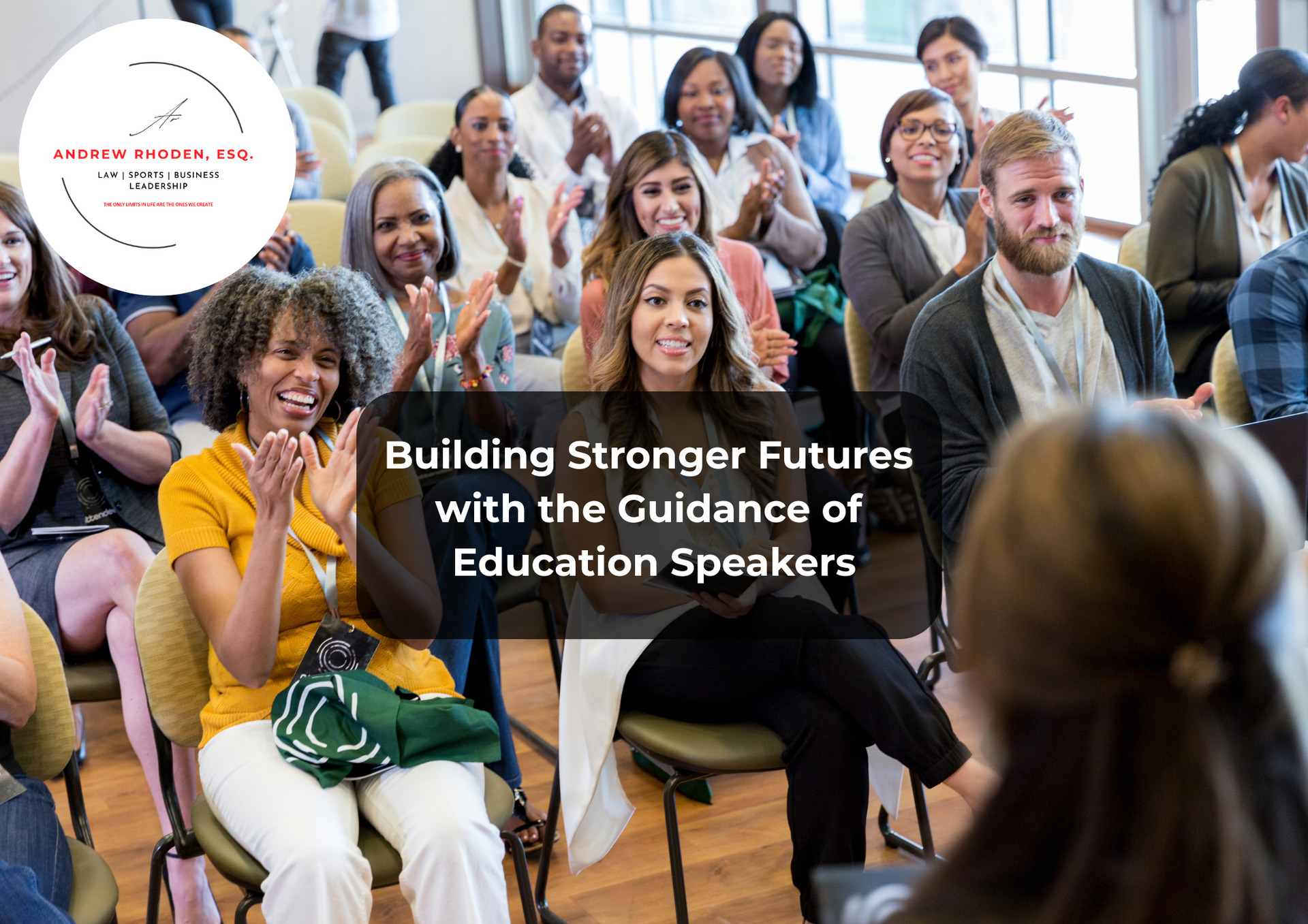 Education speakers delivering motivational and keynote talks.