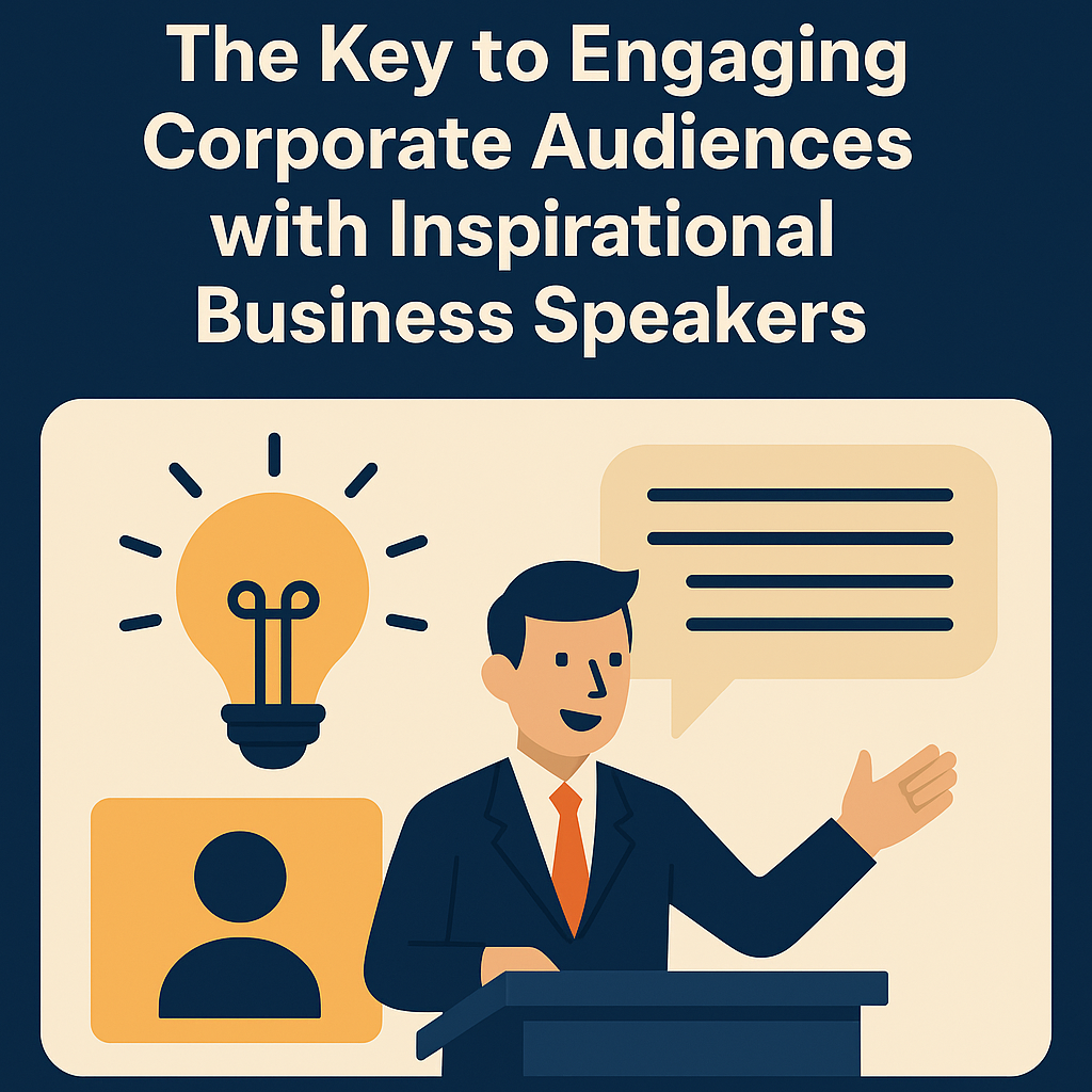 The Key to Engaging Corporate Audiences with Inspirational Business Speakers