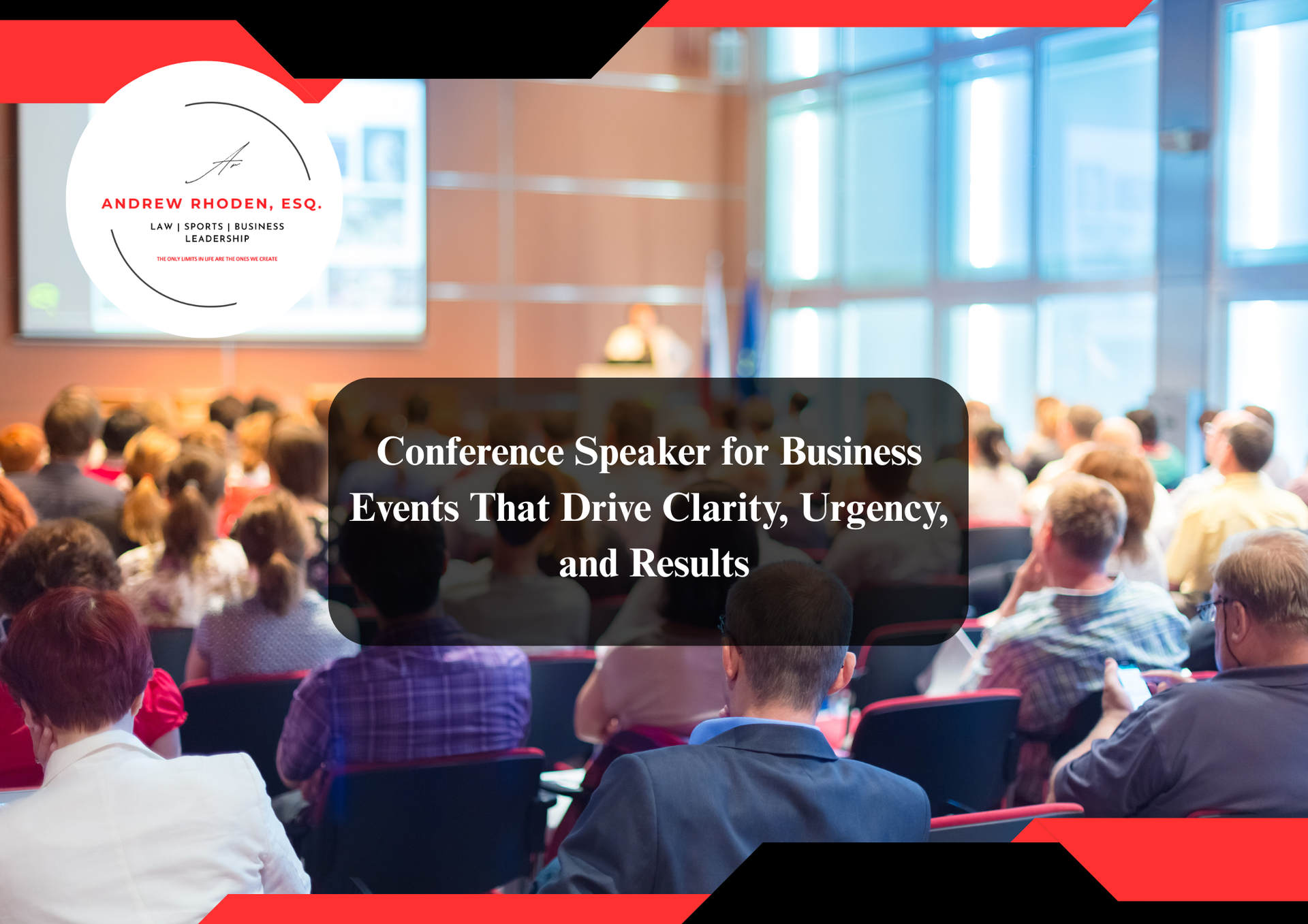 Business conference speakers providing leadership and motivational keynote presentations..